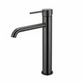 Load image into Gallery viewer, Solid Brass Tall Basin Mixer - Gunmetal Grey - LUCID PIN
