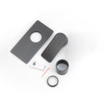 Load image into Gallery viewer, Solid Brass Wall Mixer Tap Trim Kit (Match CLPM)  - Gunmetal | VOG
