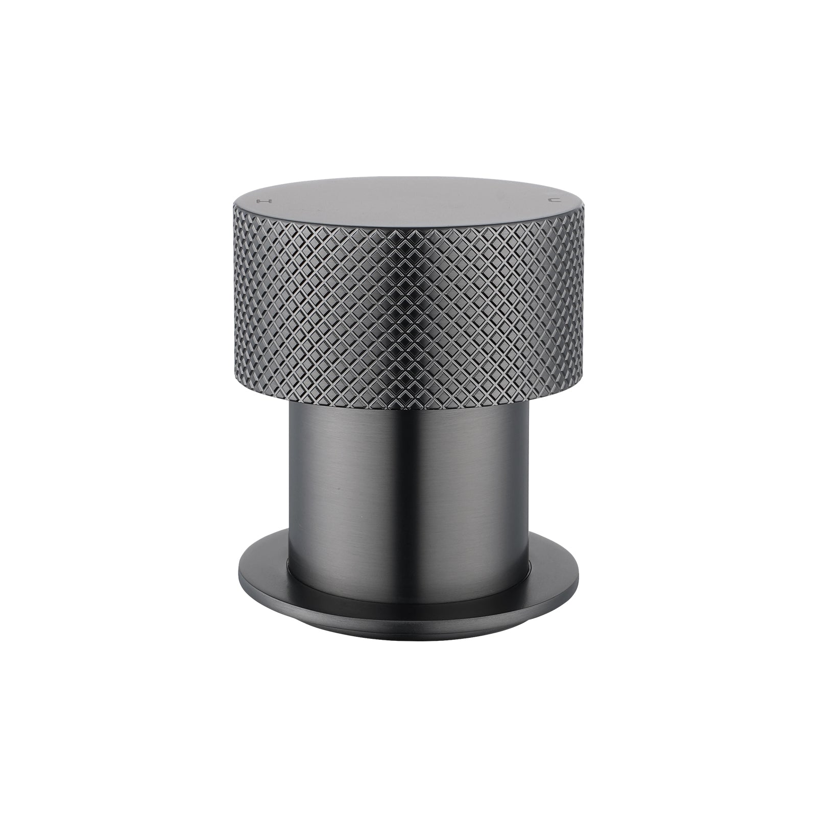 Knurled Wall Mixer Handle Only (Match CLPM) – Gunmetal | MOON