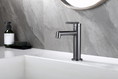 Load image into Gallery viewer, CADDENCE Short Basin Mixer - Solid Brass - Gunmetal Grey
