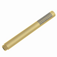 Load image into Gallery viewer, Brass Single Function Handheld Shower Head Round - Brushed Brass Gold
