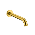 Load image into Gallery viewer, Solid Brass Spout - Brushed Brass Gold - LUCID PIN
