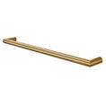 Load image into Gallery viewer, Stainless Steel Electric Heated Towel Rack Single Bar Horizontal  - Brushed Brass Gold
