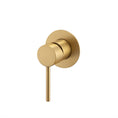 Load image into Gallery viewer, Solid Brass Wall Mixer Tap Trim Kit (Match CLPM) - Brushed Brass | LUCID PIN
