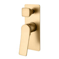 Load image into Gallery viewer, Solid Brass Diverter Mixer - Brushed Brass Gold - RUSHY
