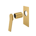 Load image into Gallery viewer, Solid Brass Wall Mixer Tap Trim Kit (Match CLPM) - Brushed Brass| RUSHY
