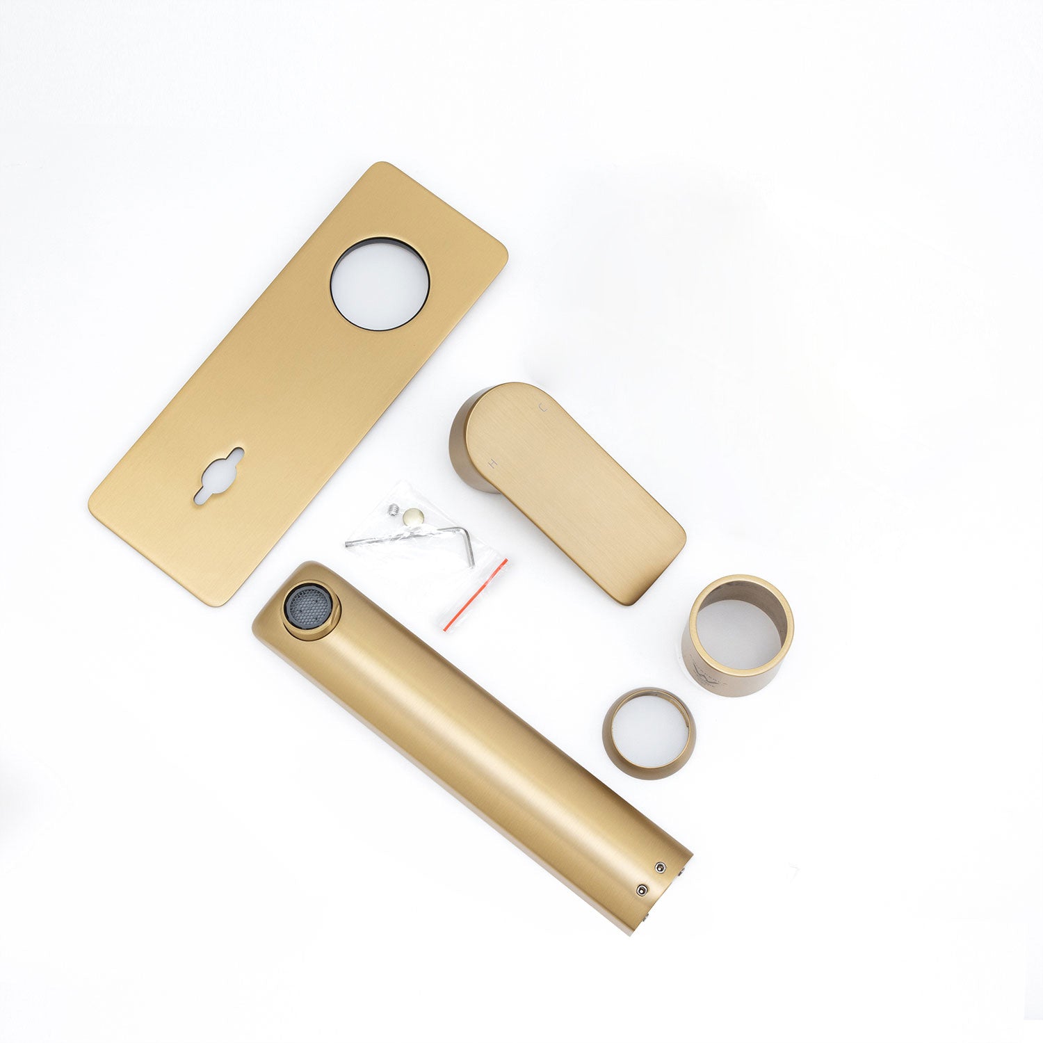 Solid Brass Basin/ Bath Mixer Trim Kit (Match CLPS) - Brushed Brass | VOG