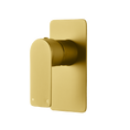 Load image into Gallery viewer, Solid Brass Wall Mixer - Brushed Brass Gold - VOG
