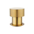 Load image into Gallery viewer, Knurled Wall Mixer Handle Only (Match CLPM) – Brushed Brass | MOON

