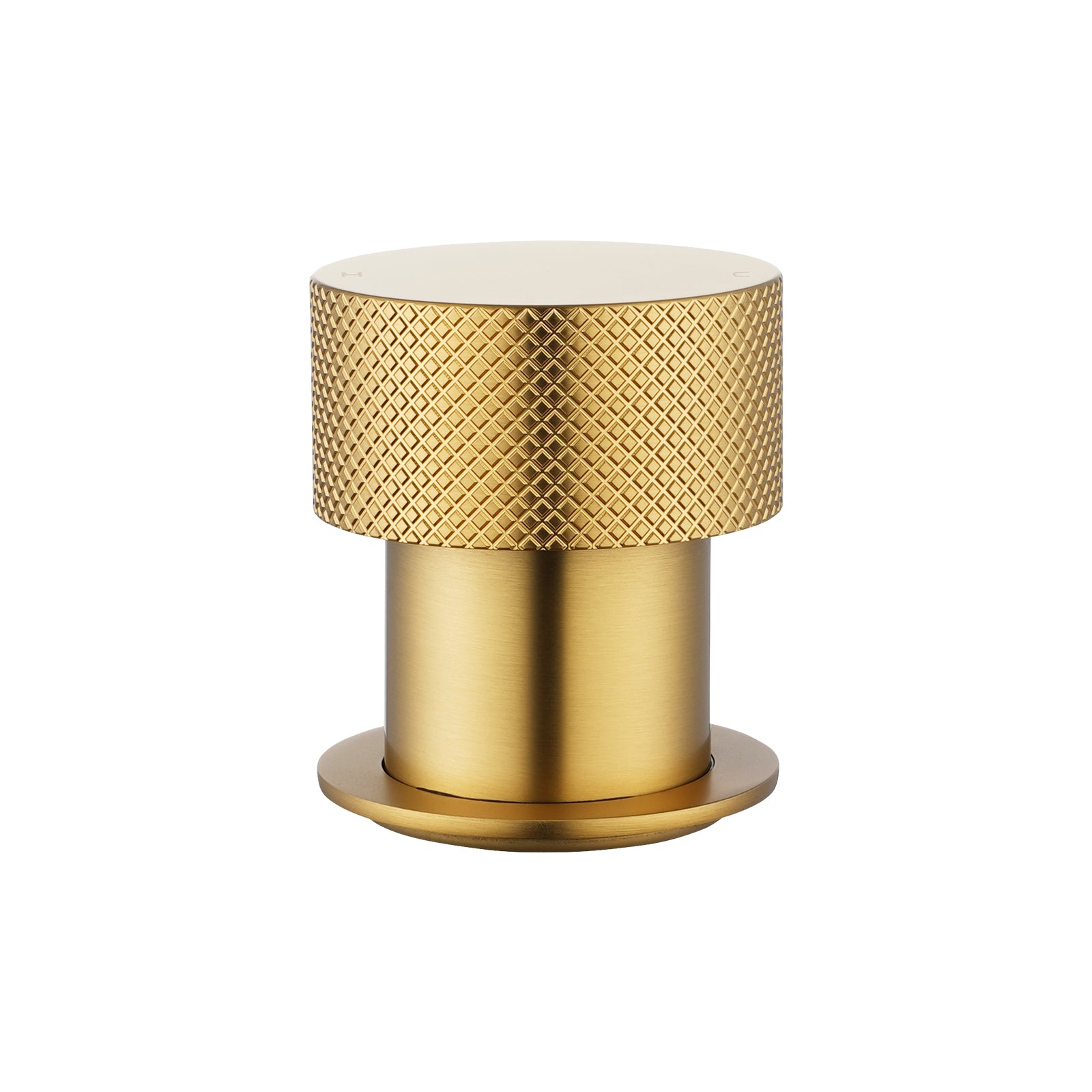 Knurled Wall Mixer Handle Only (Match CLPM) – Brushed Brass | MOON