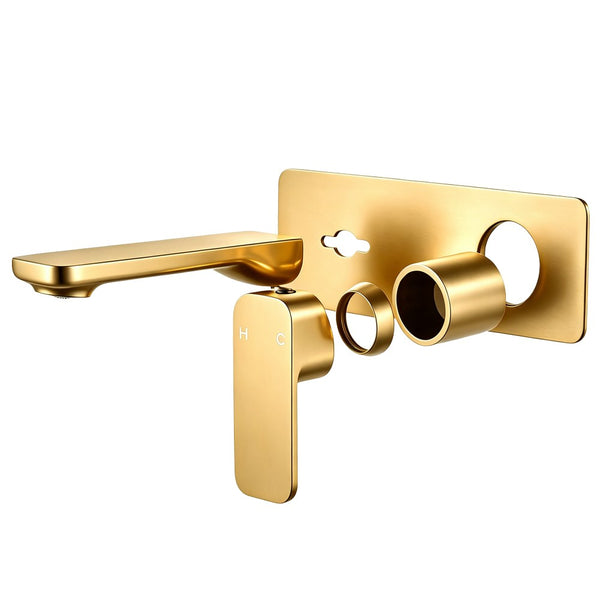 Solid Brass Basin/Bath Mixer Trim Kit (match CLPS) - Brushed Brass| IVANO