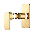 Load image into Gallery viewer, Solid Brass Wall Mixer Tap Trim Kit (Match CLPM) - Brushed Brass | IVANO

