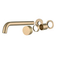 Load image into Gallery viewer, Solid Brass Wall Mixer Trim Kit (Match CLPS) - Brushed Brass | MOON
