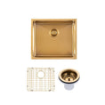 Load image into Gallery viewer, Stainless Steel Single Bowl Kitchen Sink 510×450×230 mm - Brushed Brass
