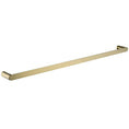 Load image into Gallery viewer, Stainless Steel 800mm Single Towel Rail - Brushed Brass Gold - RUSHY
