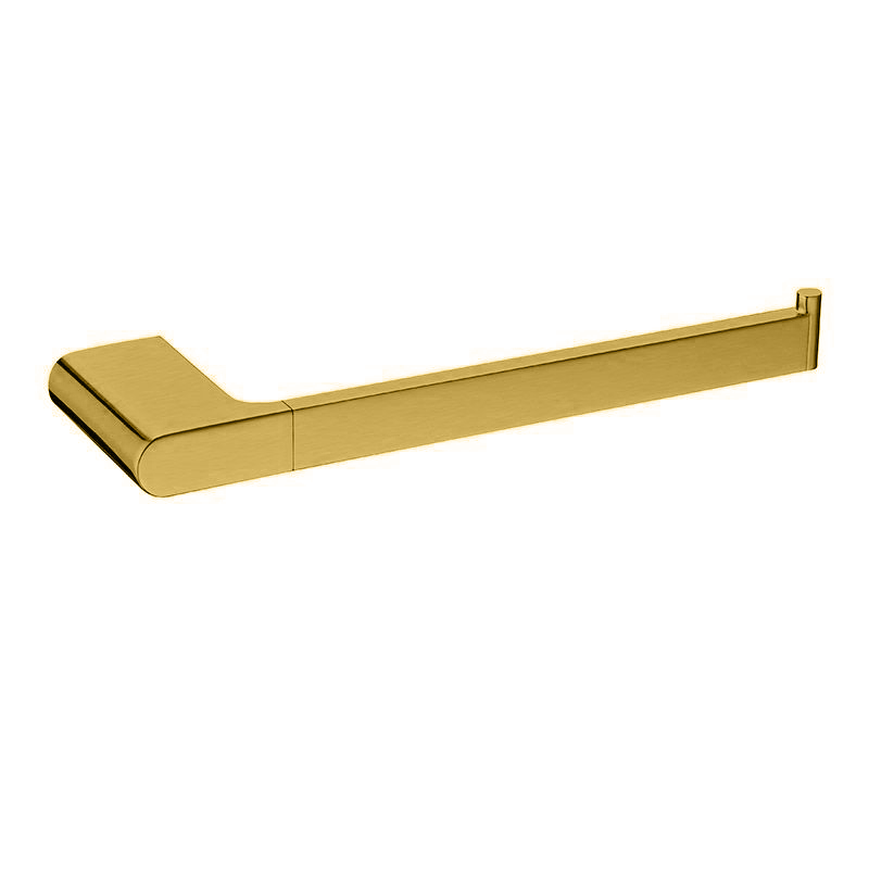 Zinc-Alloy and Brass Hand Towel Rail - Brushed Brass Gold - VOG