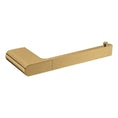 Load image into Gallery viewer, Zinc-Alloy and Brass Toilet Paper Holder- Brushed Brass Gold - VOG
