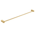 Load image into Gallery viewer, CADDENCE Single Towel Rail 800mm - Brass - Brushed Brass Gold
