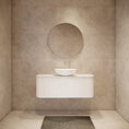 Load image into Gallery viewer, Bergen 1200mm Wall Hung Fluted Vanity Cabinet - Matte White
