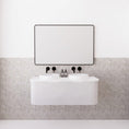 Load image into Gallery viewer, Bergen 1200mm Wall Hung Fluted Vanity Cabinet - Double Bowl - Matte White
