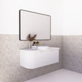 Load image into Gallery viewer, Bergen 1200mm Wall Hung Fluted Vanity Cabinet - Matte White
