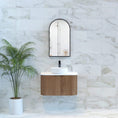 Load image into Gallery viewer, Bergen 750mm Wall Hung Fluted Vanity Cabinet - Solid Timber
