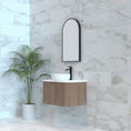 Load image into Gallery viewer, Bergen 750mm Wall Hung Fluted Vanity Cabinet - Solid Timber
