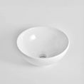 Load image into Gallery viewer, CLAYA Bowl-33 Ceramic Above Counter Basin – 330mm Round Matte White
