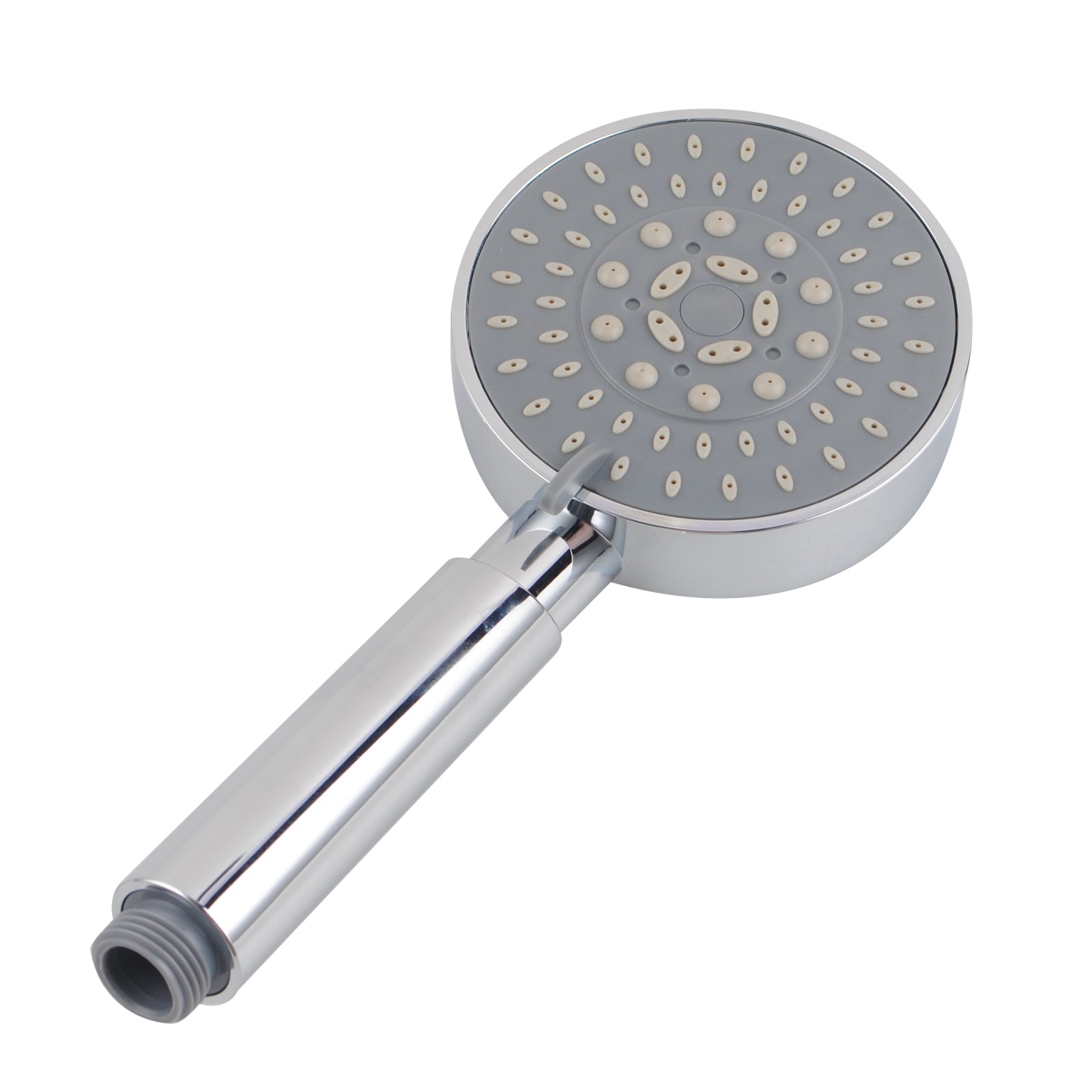 ABS 5 Functions Handheld Shower Head Round - Chrome