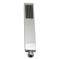 Load image into Gallery viewer, Brass Single Function Handheld Shower Head Square - Chrome Silver
