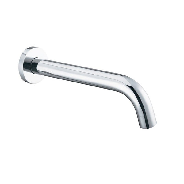 Solid Brass Bathtub/Basin Wall Spout 160mm - Chrome Silver - LUCID PIN