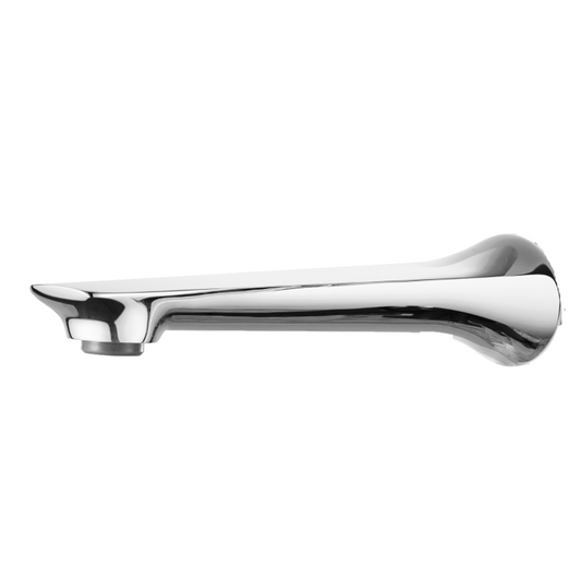 AU Solid Brass Spout - Chrome Silver