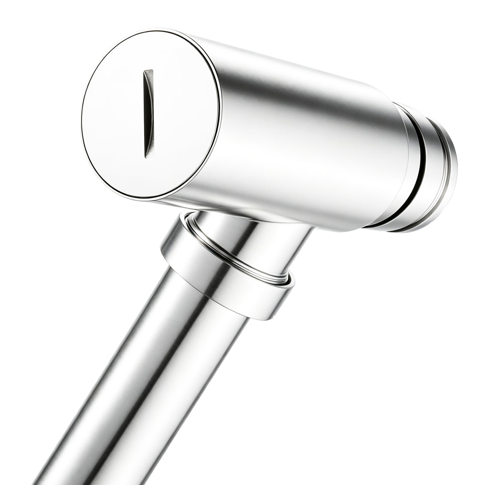 Solid Brass Round Bottle Trap G1 1/2" -  Chrome Silver