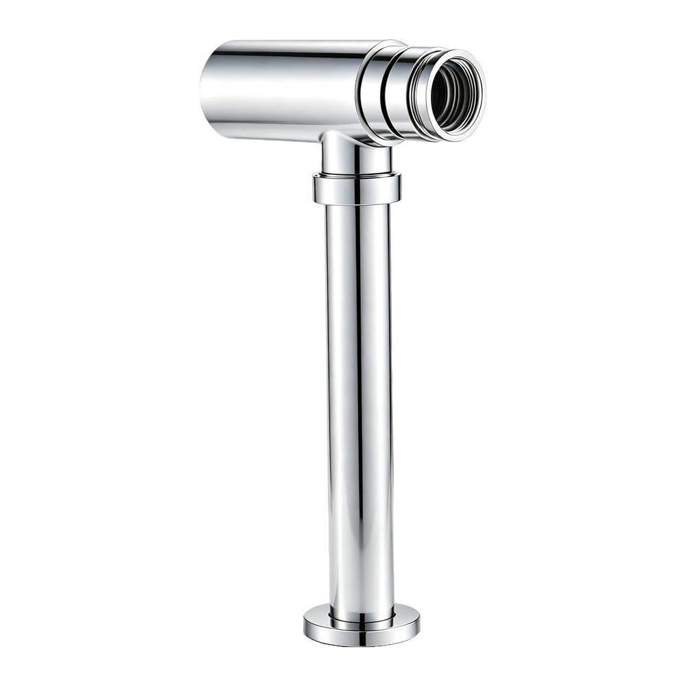 Solid Brass Round Bottle Trap G1 1/2" -  Chrome Silver