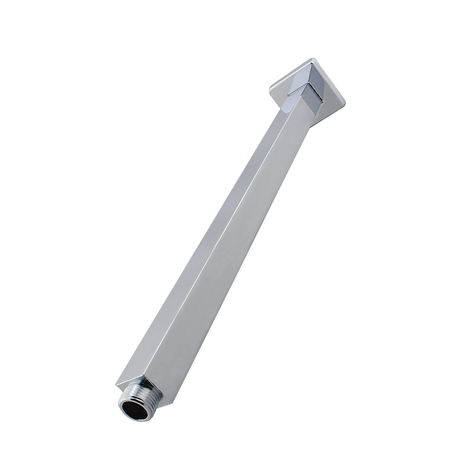 Stainless Steel 400mm Square Ceiling Shower Arm – Chrome Silver