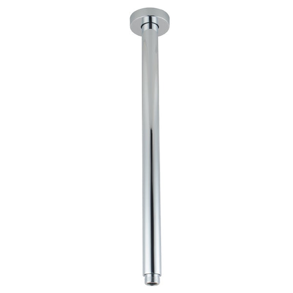 Stainless Steel 400mm Round Ceiling Shower Arm – Chrome Silver