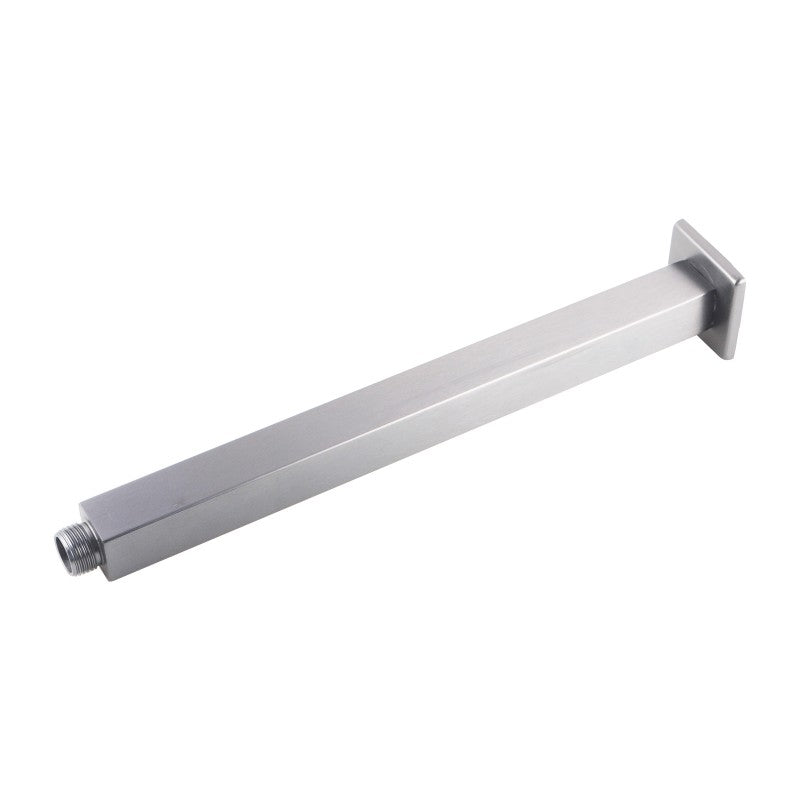 Stainless Steel 300mm Square Ceiling Shower Arm – Chrome Silver