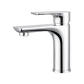 Load image into Gallery viewer, Solid Brass Short Basin Mixer - Chrome Silver - VOG
