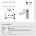 Load image into Gallery viewer, Solid Brass Short Basin Mixer - Gunmetal Dark Grey - VOG
