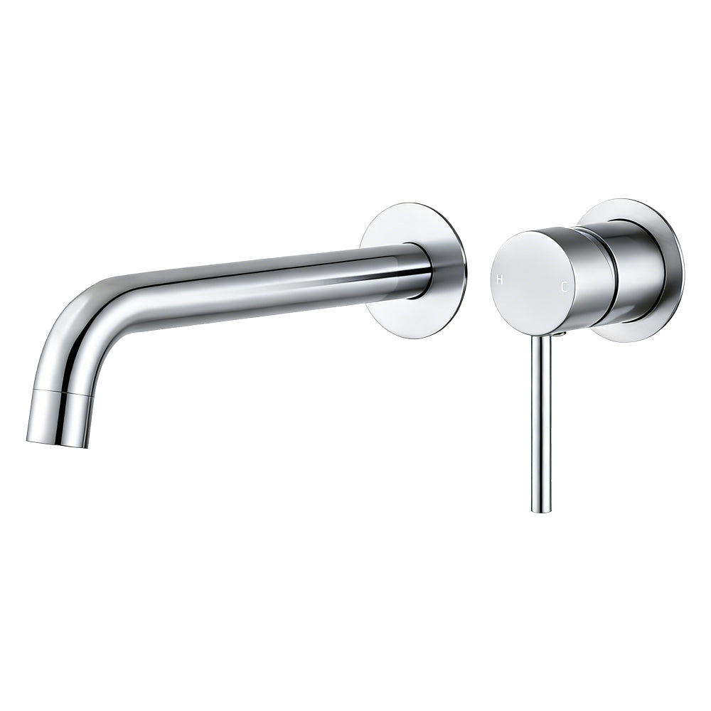 Solid Brass Basin/Bath Wall Mixer Trim Kit (Match CLPS) - Chrome | LUCID PIN