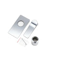 Load image into Gallery viewer, Solid Brass Wall Mixer Tap Trim Kit (Match CLPM) - Chrome Silver | RUSHY
