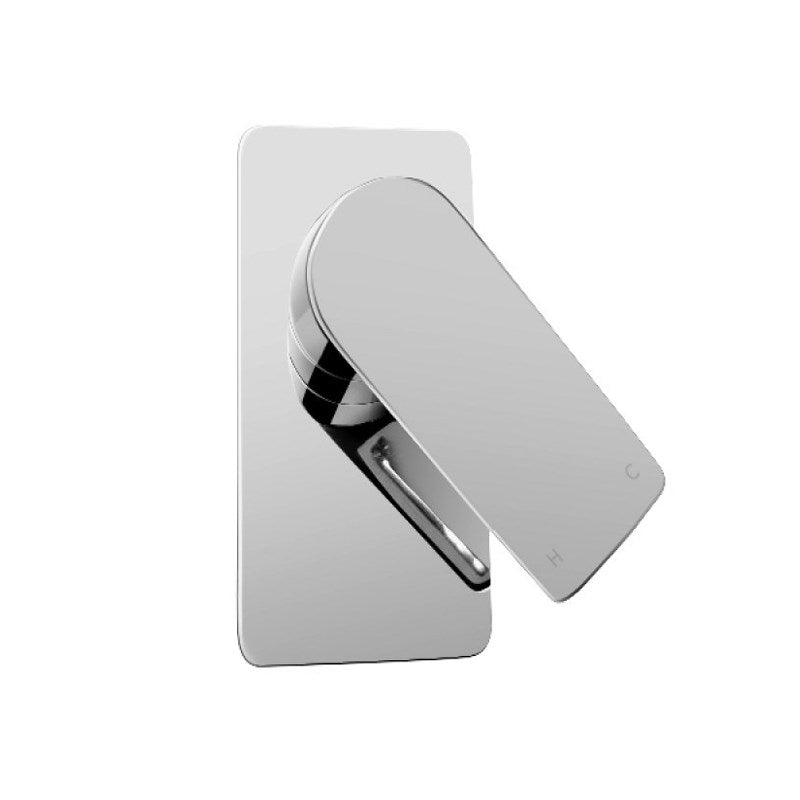Solid Brass Wall Mixer Tap Trim Kit (Match CLPM) - Chrome Silver | VOG