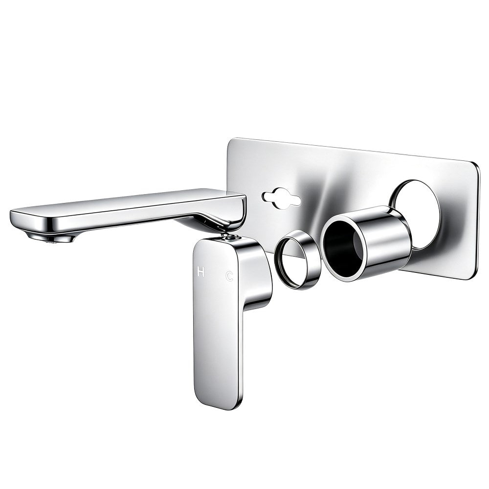 Solid Brass Basin/Bath Mixer Trim Kit (match CLPS) - Chrome Silver | IVANO