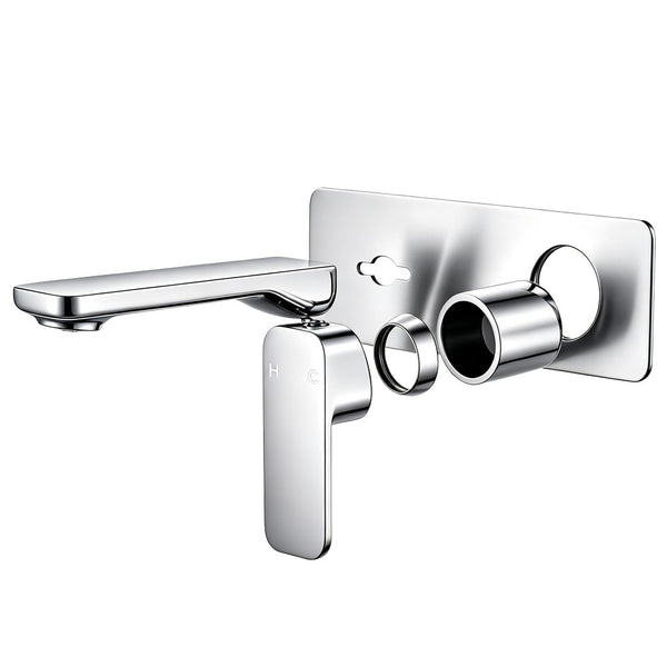 Solid Brass Basin/Bath Mixer Trim Kit (match CLPS) - Chrome Silver | IVANO