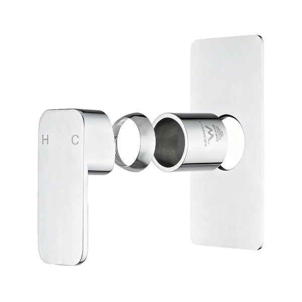 Solid Brass Wall Mixer Tap Trim Kit (Match CLPM) - Chrome | IVANO