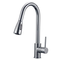 Load image into Gallery viewer, Solid Brass Pull Out 2 Water Flow Patterns Kitchen Mixer - Chrome Silver
