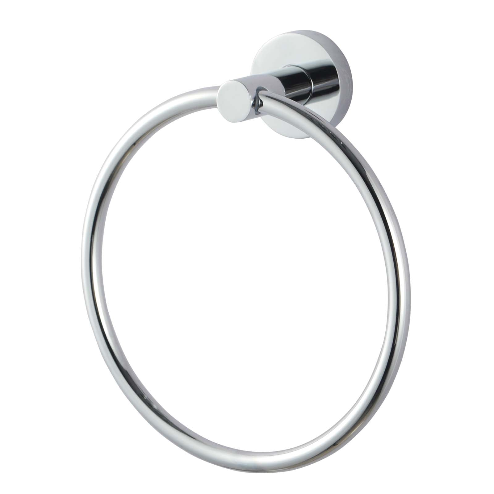 Stainless Steel Hand Towel Ring - Chrome Silver - LUCID PIN