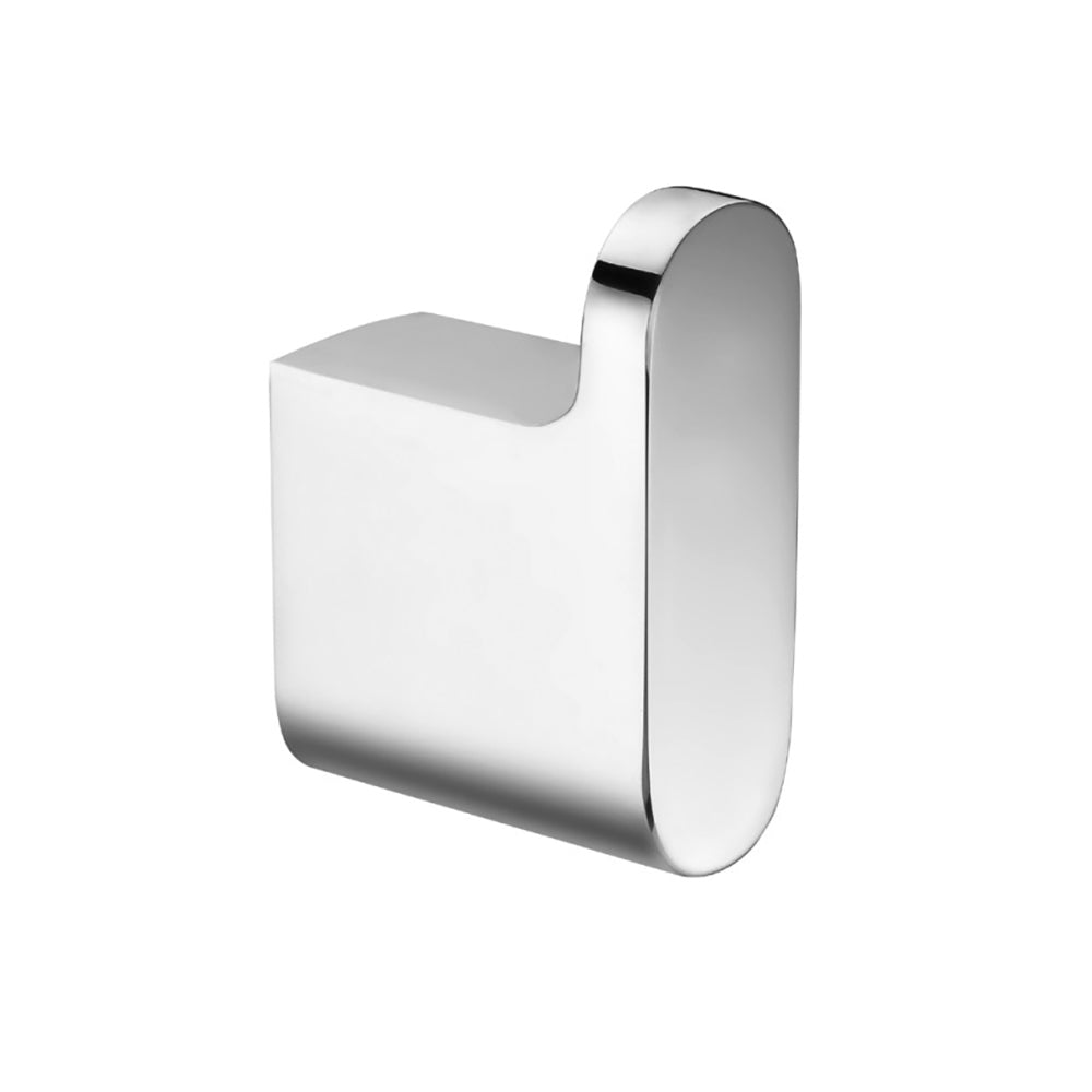 Zinc-alloy and Brass Robe Hook - Chrome Silver - VOG