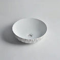 Load image into Gallery viewer, CLAYA Rubby-40 Ceramic Above Counter Basin – Matte White
