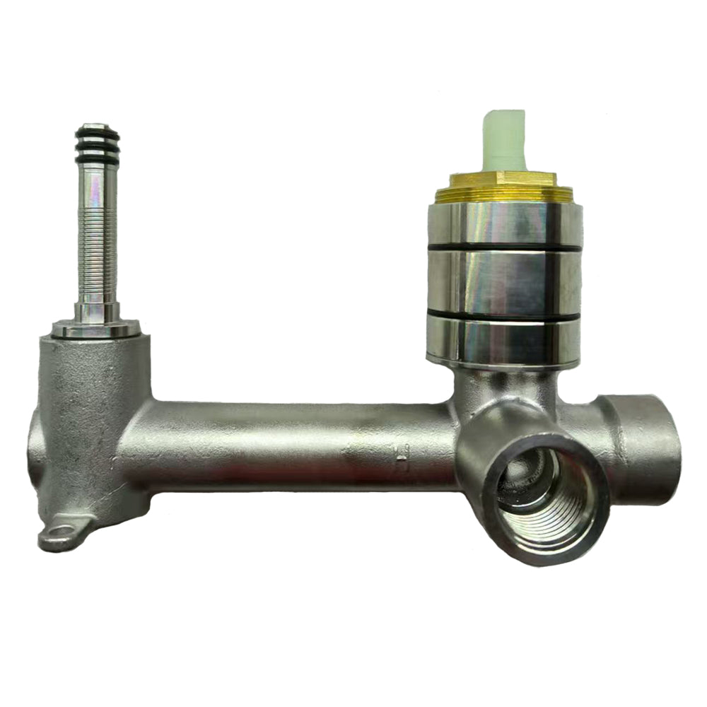 Solid Brass Spout Mixer - Black - VOG